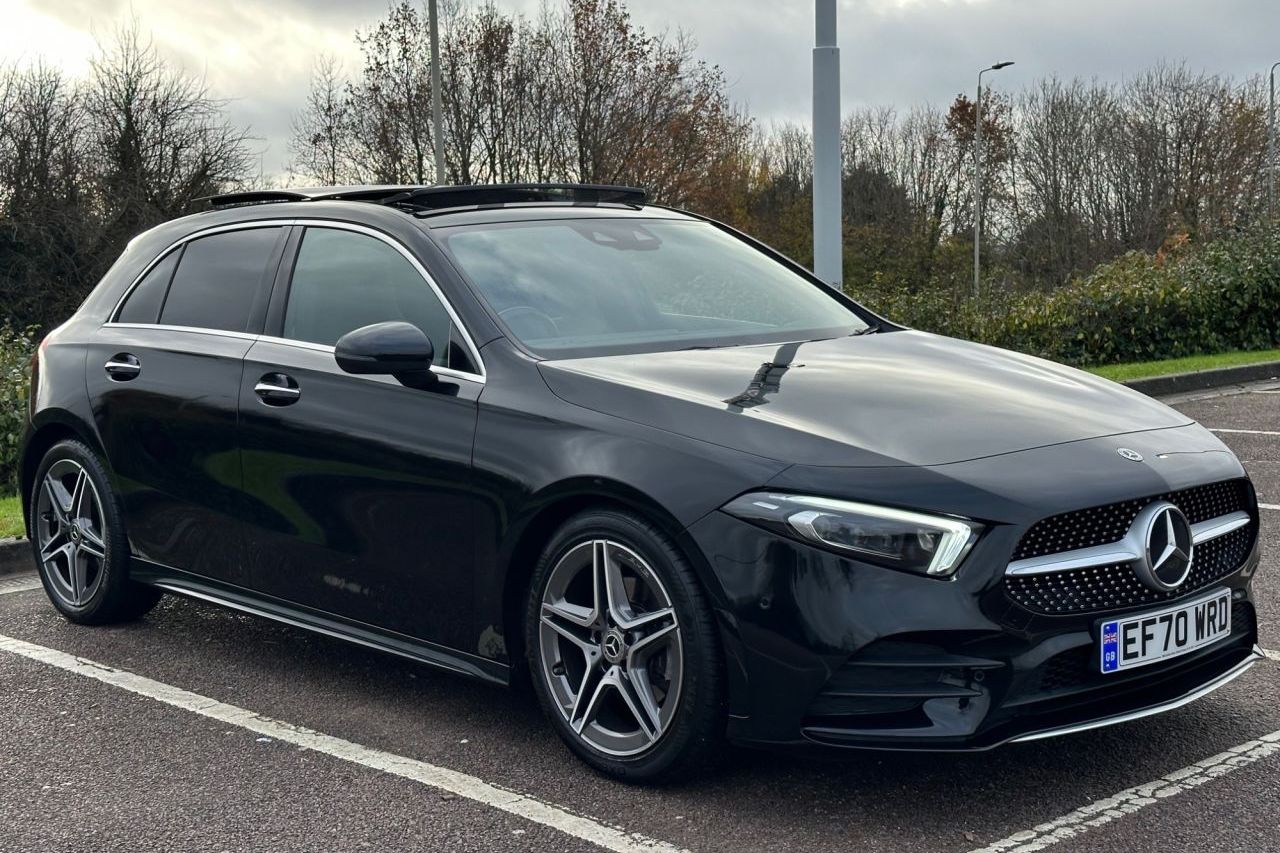 Black Mercedes A-Class